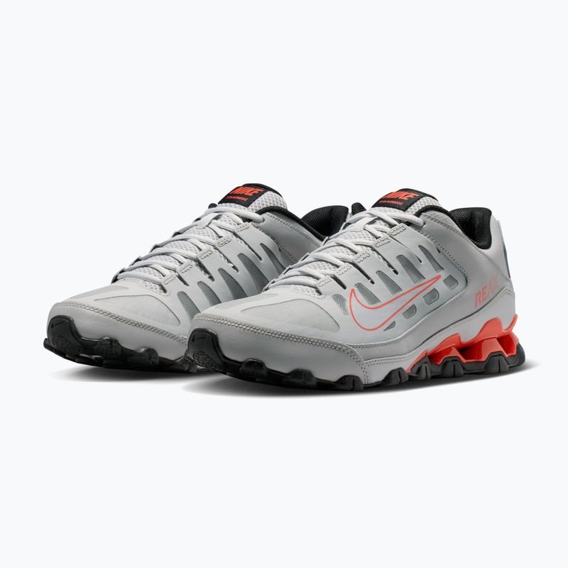 Кросівки для тренувань чоловічі Nike Reax 8 Tr Mesh grey fog/vast grey/black/light crimson 3