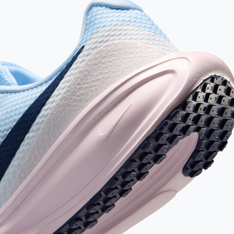 Кросівки для бігу жіночі Nike Revolution 8 hydrogen blue/white/pearl pink/blue void 4