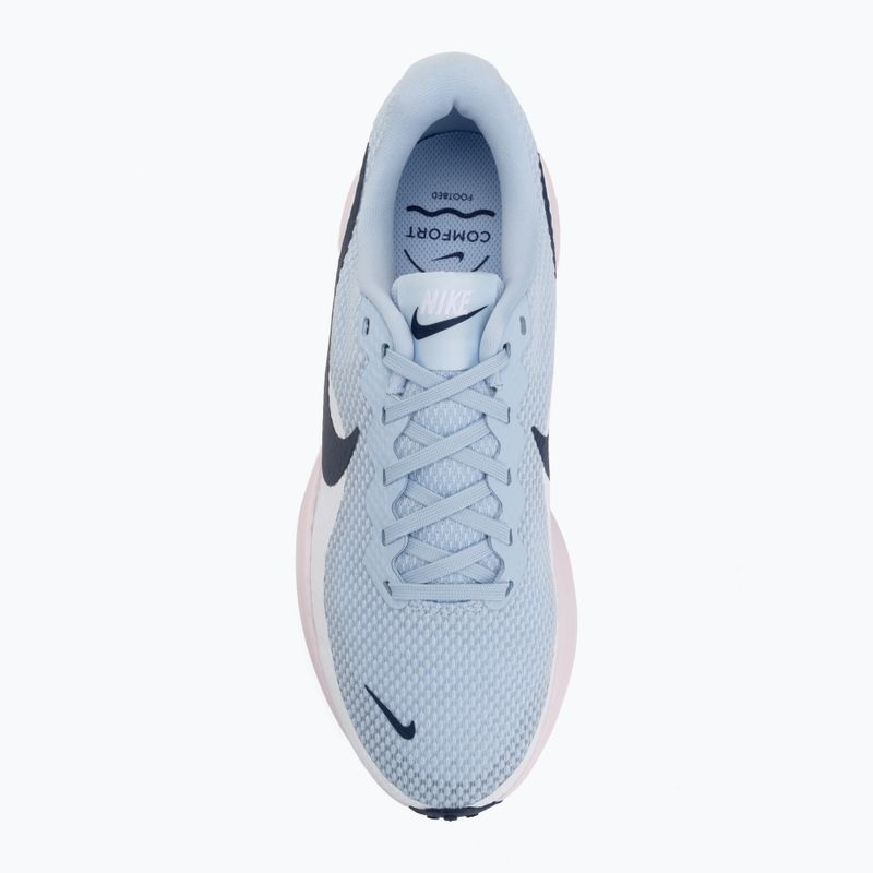 Кросівки для бігу жіночі Nike Revolution 8 hydrogen blue/white/pearl pink/blue void 5