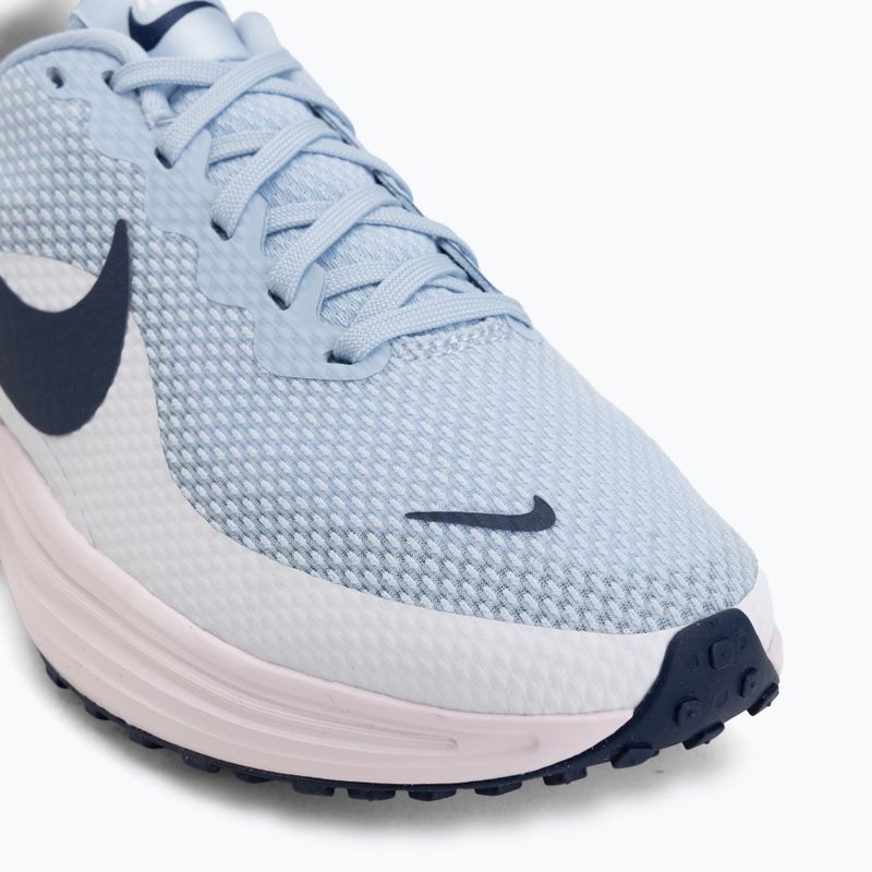 Кросівки для бігу жіночі Nike Revolution 8 hydrogen blue/white/pearl pink/blue void 7