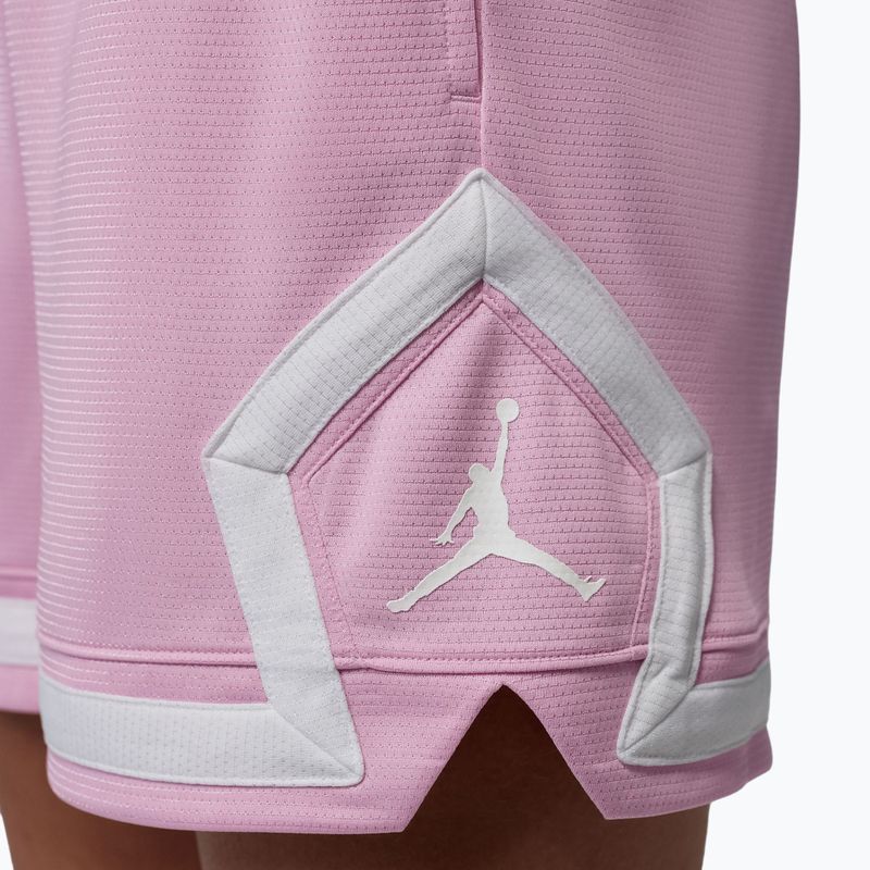 Жіночі баскетбольні шорти  Jordan Sport Diamond 4" iced carmine/iced carmine/white/white 7