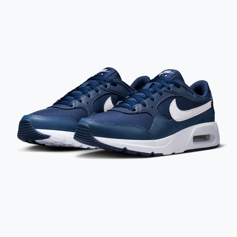 Взуття чоловіче Nike Air Max SC midnight navy/diffused blue/white 3