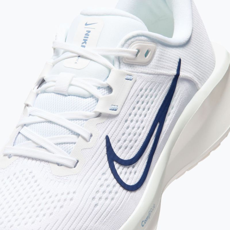 Кросівки для бігу жіночі Nike Quest 6 white/pearl pink/work blue/blue void 3