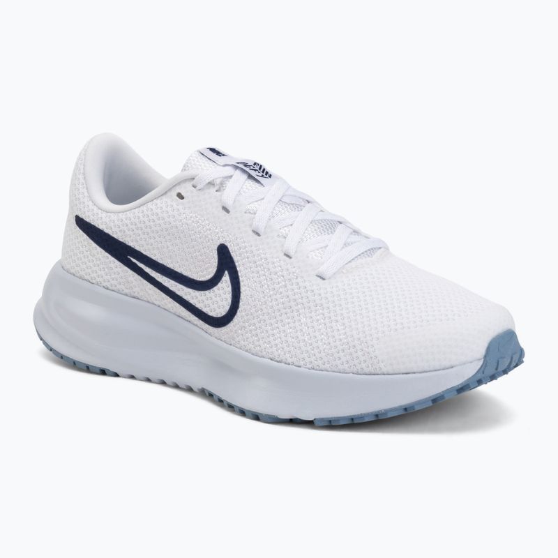 Кросівки для бігу жіночі Nike Run Defy white/football grey/work blue/blue void