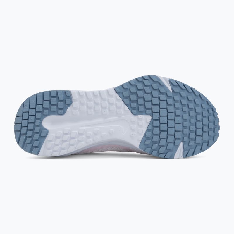 Кросівки для бігу жіночі Nike Run Defy white/football grey/work blue/blue void 4