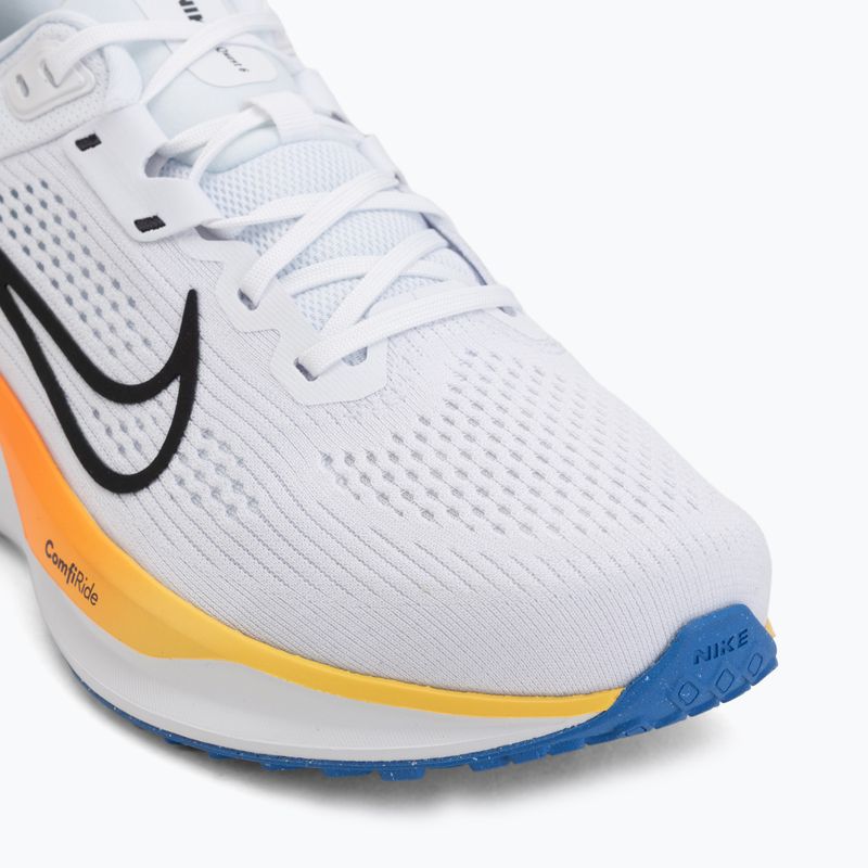 Кросівки для бігу чоловічі Nike Quest 6 white/blue crystal/total orange/off noir 7