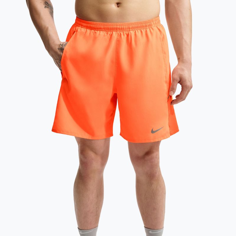 Шорти для бігу чоловічі Nike Miler Dri-Fit 2in1 7" total orange 5
