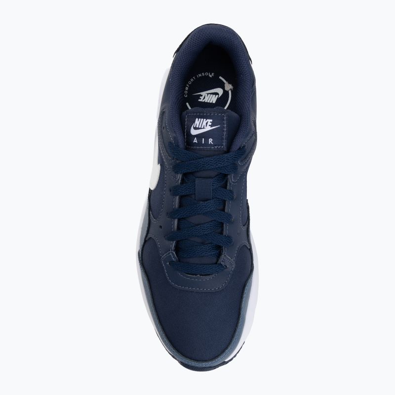 Взуття чоловіче Nike Air Max SC midnight navy/diffused blue/white 5