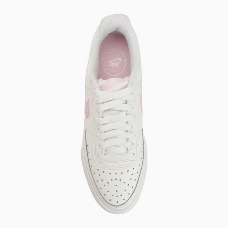 Взуття жіноче Nike Court Vision Alta sail/pink foam 5