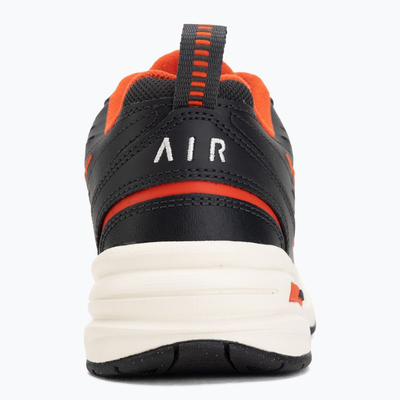 Кросівки для тренувань чоловічі Nike Air Monarch IV dark smoke grey/picante red/black 6