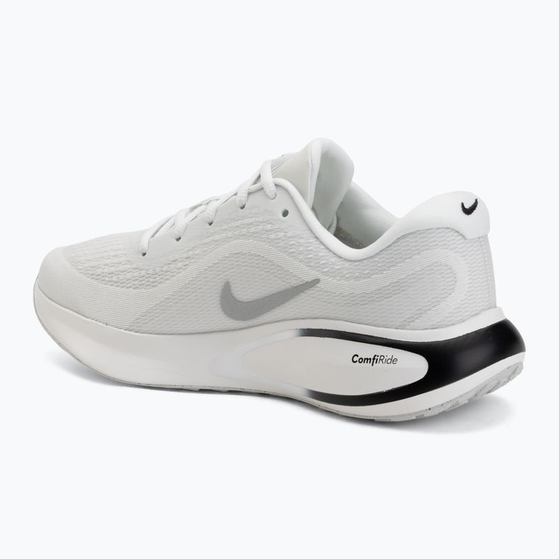 Кросівки для бігу чоловічі Nike Journey Run summit white/black/white/metallic silver 3