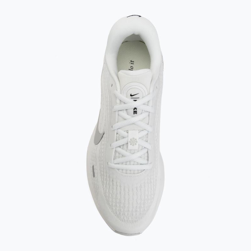 Кросівки для бігу чоловічі Nike Journey Run summit white/black/white/metallic silver 5