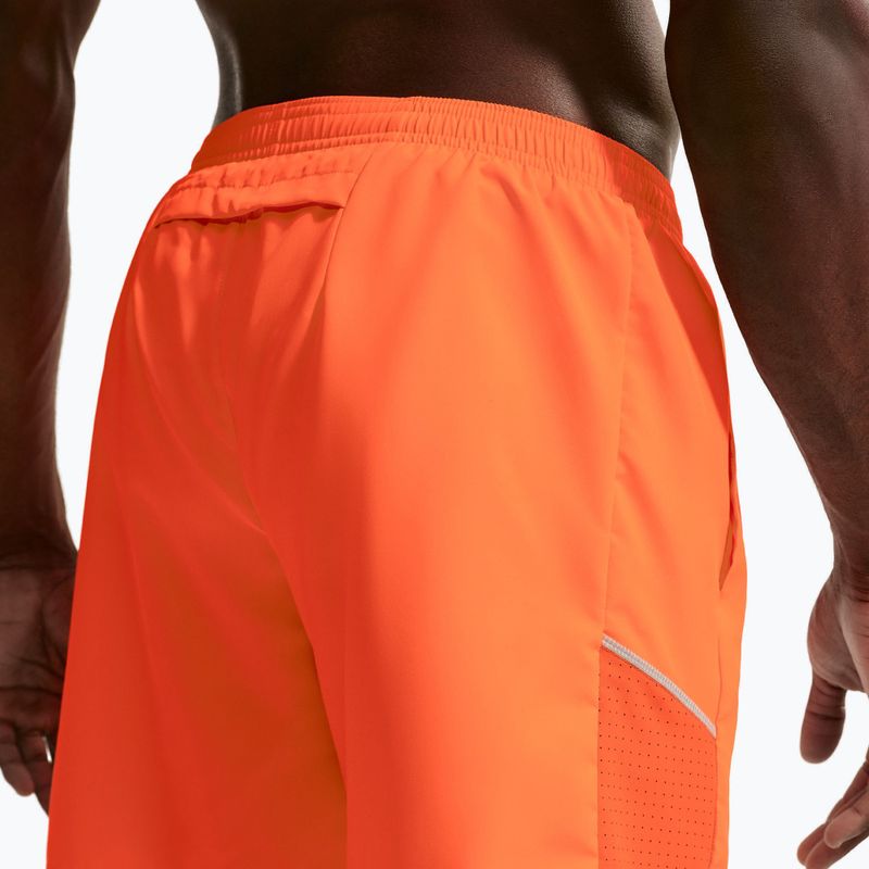 Шорти для бігу чоловічі Nike Miler Dri-Fit Brief Lined7" total orange 4