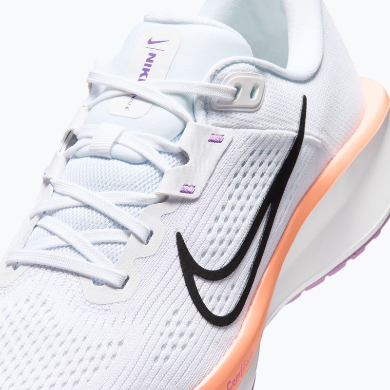 Кросівки для бігу жіночі Nike Quest 6 white/bright violet/light magenta/black 3