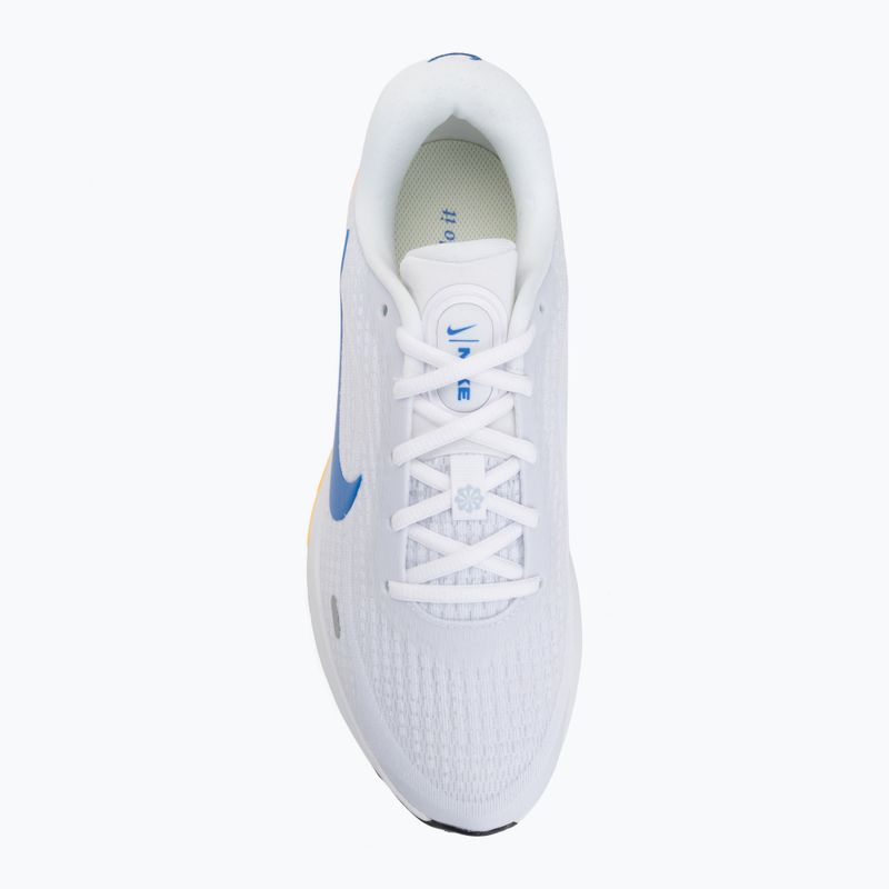 Кросівки для бігу чоловічі Nike Journey Run white/total orange/blue crystal 5