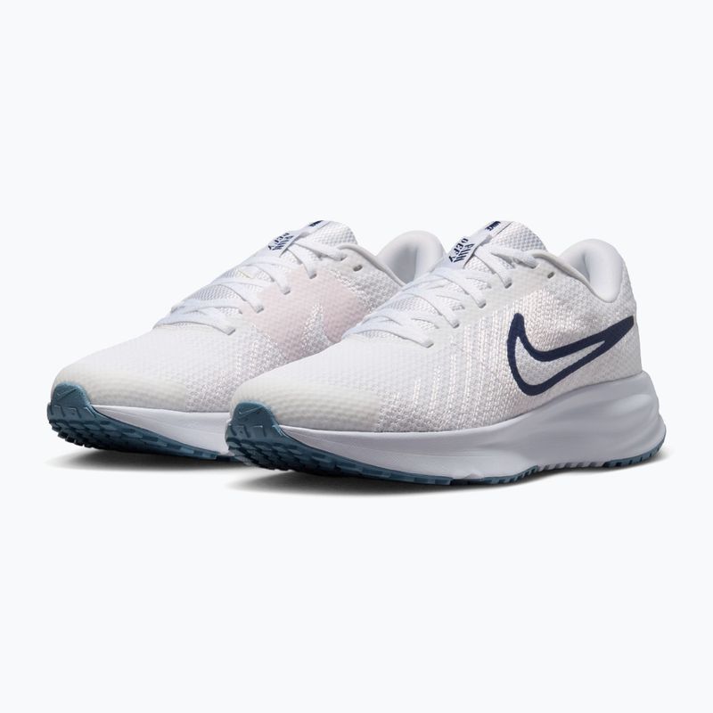 Кросівки для бігу жіночі Nike Run Defy white/football grey/work blue/blue void 3
