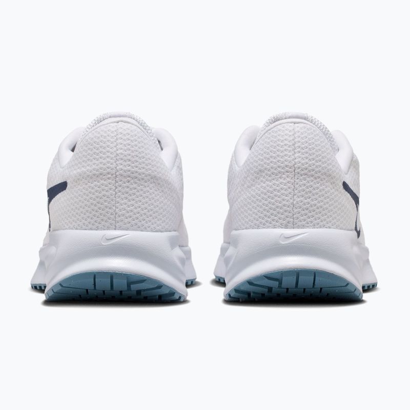 Кросівки для бігу жіночі Nike Run Defy white/football grey/work blue/blue void 4