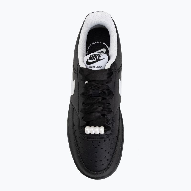 Взуття жіноче Nike Court Vision Low black/white 5