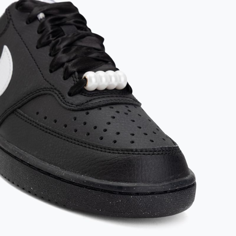 Взуття жіноче Nike Court Vision Low black/white 7