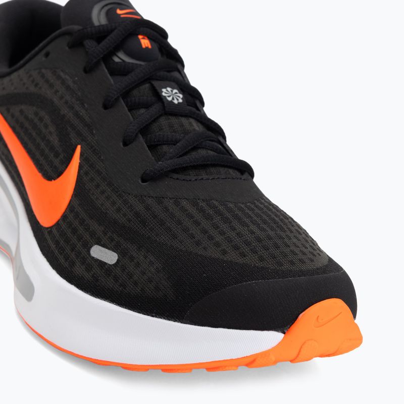 Кросівки для бігу чоловічі Nike Journey Run black/anthracite/wolf grey/total orange 7