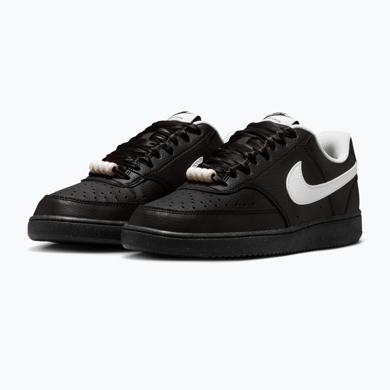 Взуття жіноче Nike Court Vision Low black/white 3