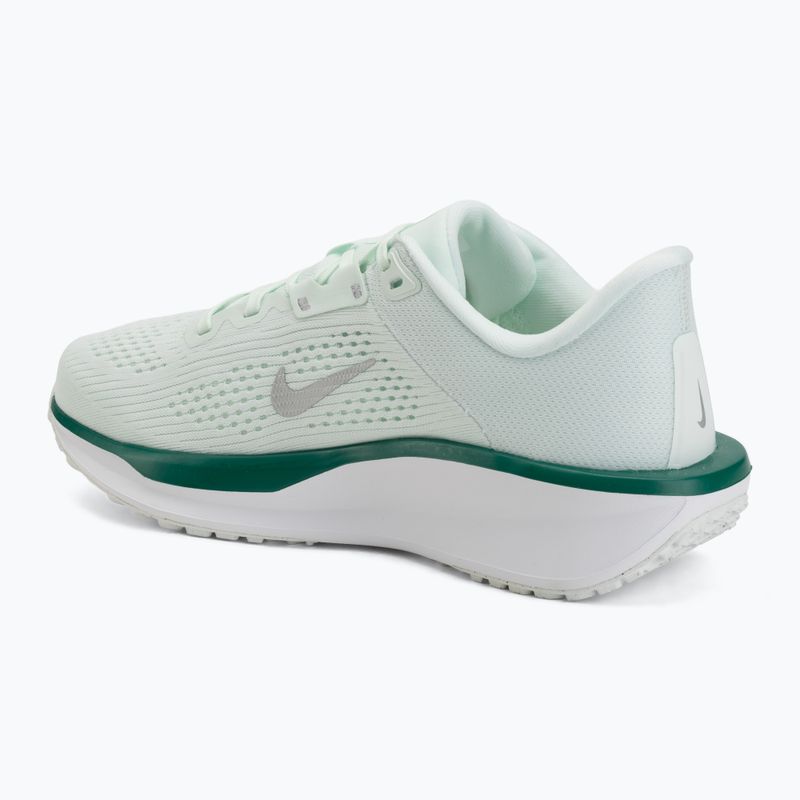 Кросівки для бігу жіночі Nike Quest 6 barely green/white/metallic silver 3
