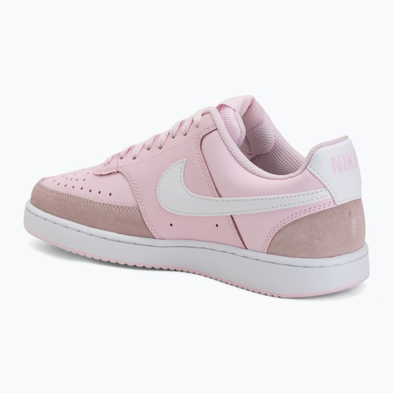 Взуття жіноче Nike Court Vision Low Suede pink foam/white 3