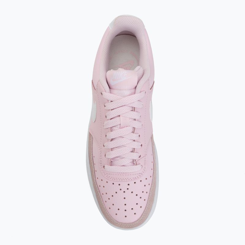 Взуття жіноче Nike Court Vision Low Suede pink foam/white 5