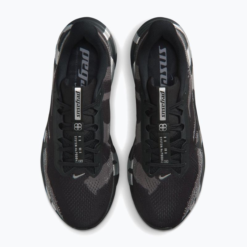 Кросівки для бігу чоловічі Nike Pegasus 42 black/medium ash/metallic silver/black 4