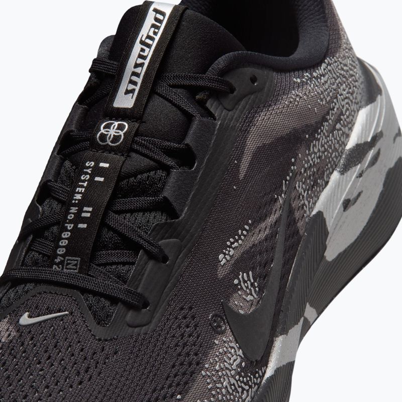 Кросівки для бігу чоловічі Nike Pegasus 42 black/medium ash/metallic silver/black 5