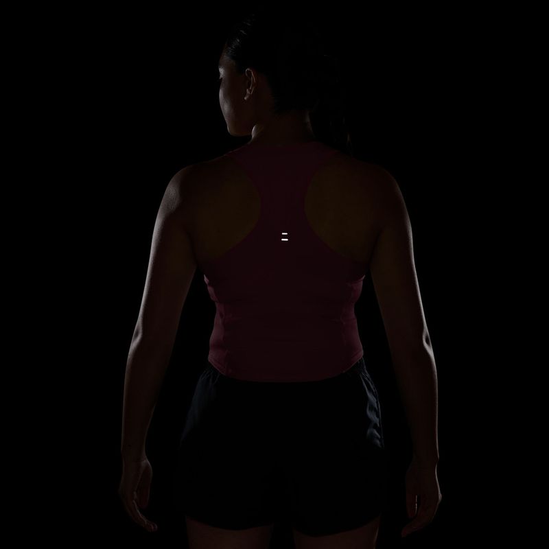 Футболка для бігу жіноча Nike Swoosh Run Dri-Fit peony/photon dust/white 6