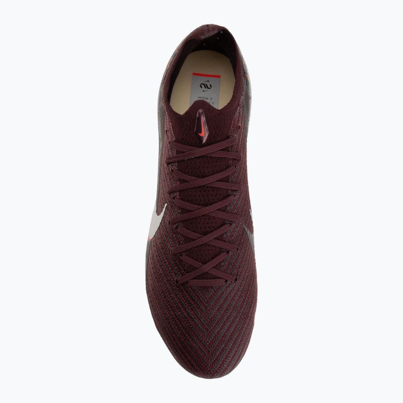 Кросівки футбольні чоловічі Nike United Vapor 16 Elite FG burgundy crush/university red/fossil/metal silver 5