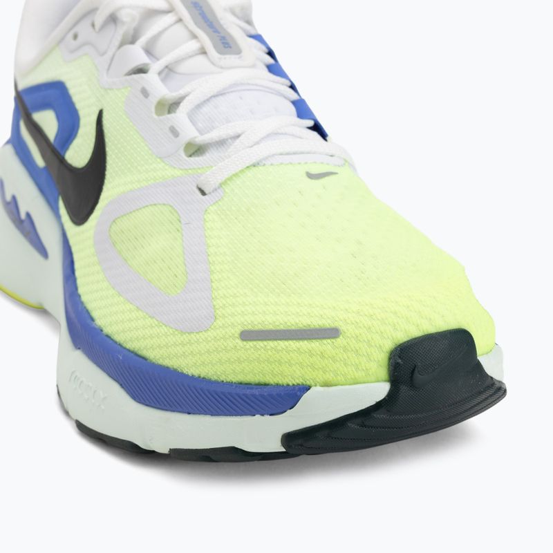 Кросівки для бігу чоловічі Nike Structure Plus white/volt ice/barely green/black spruce 7