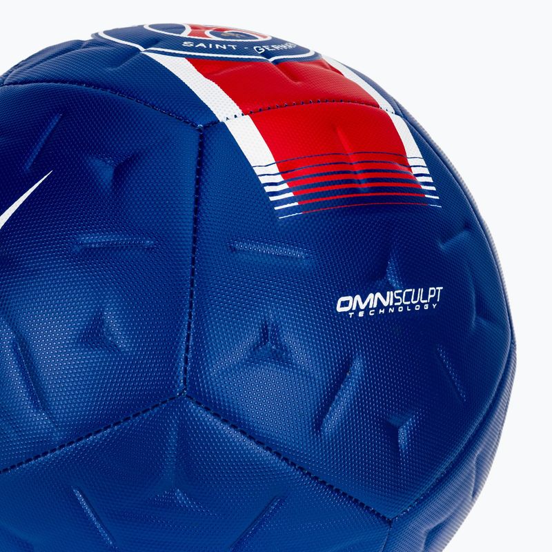 М'яч футбольний Nike Academy Paris-Saint Germain old royal/university red size 5 5