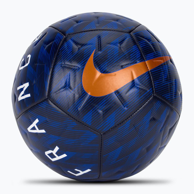 М'яч футбольний Nike Academy France blackened blue/game royal size 5 2