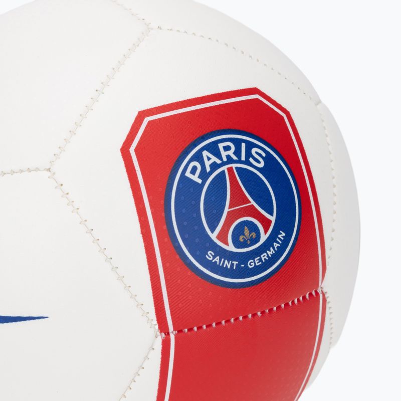 М'яч для міні-футболу Nike Skills Paris-Saint Germain white/university red size 1 3