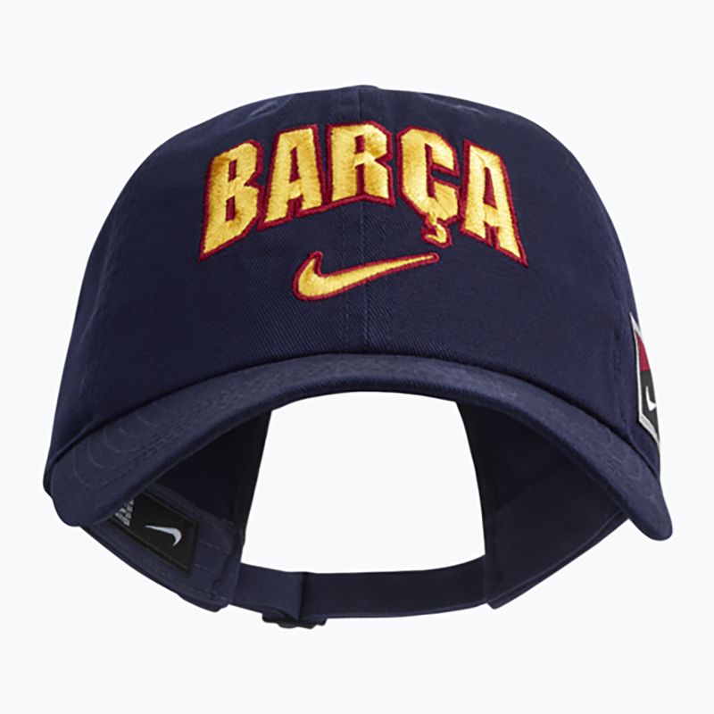 Кепка дитяча Nike FC Barcelona Club Cotton blackened blue 3