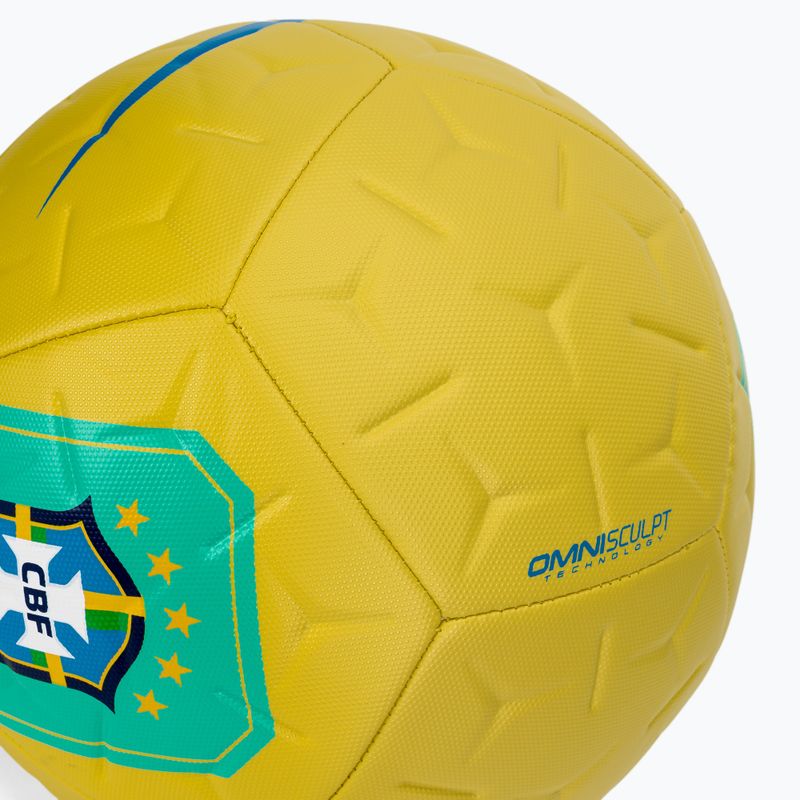 М'яч футбольний Nike Academy Brazil canary/light mint size 5 4