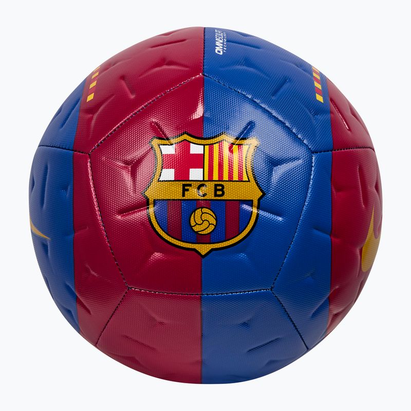 М'яч футбольний Nike Academy FC Barcelona game royal/cardinal red size 5 2