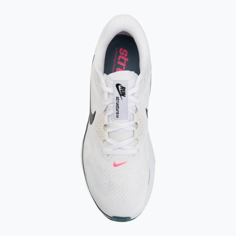 Кросівки для бігу чоловічі Nike Structure 26 white/mineral slate/hyper pink/black 5
