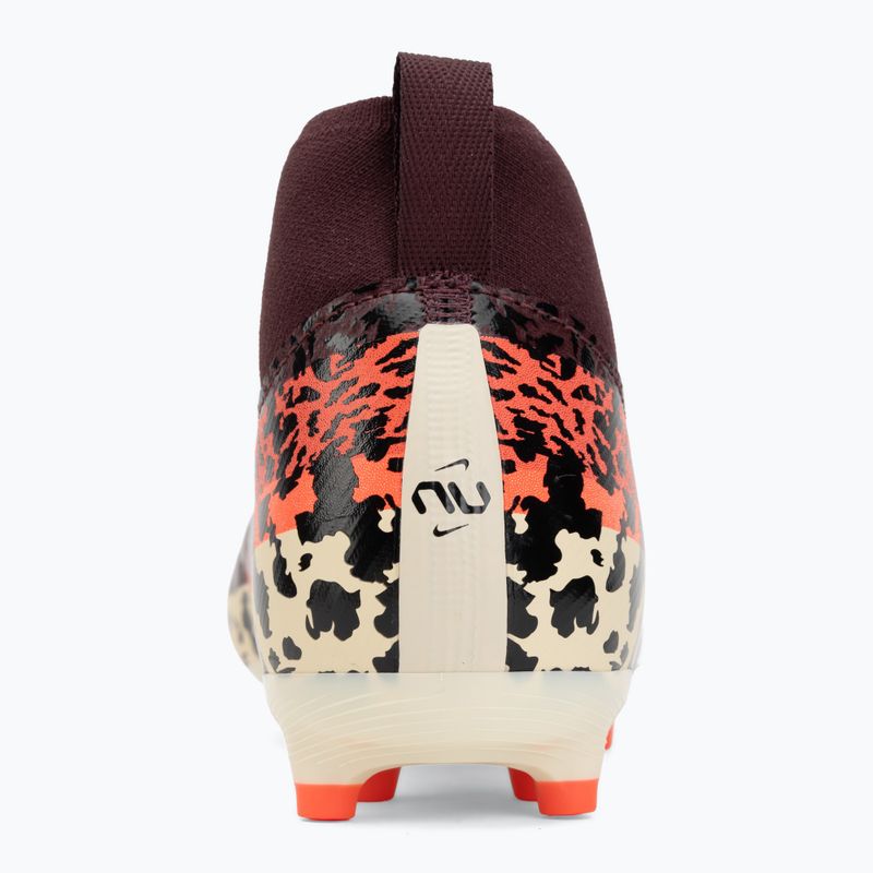 Футбольне взуття дитяче Nike United Jr. Mercurial Superfly 10 Academy MG burgundy crush/metallic silver 6