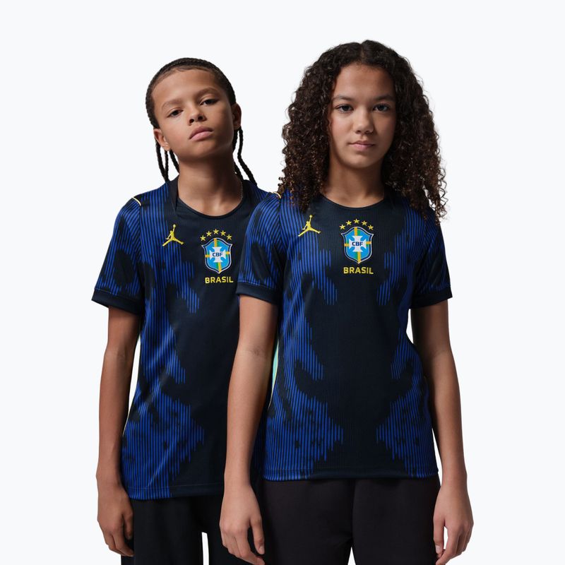 Футболка футбольна дитяча Nike Brazil 2026 Stadium Away Soccer Replica 3
