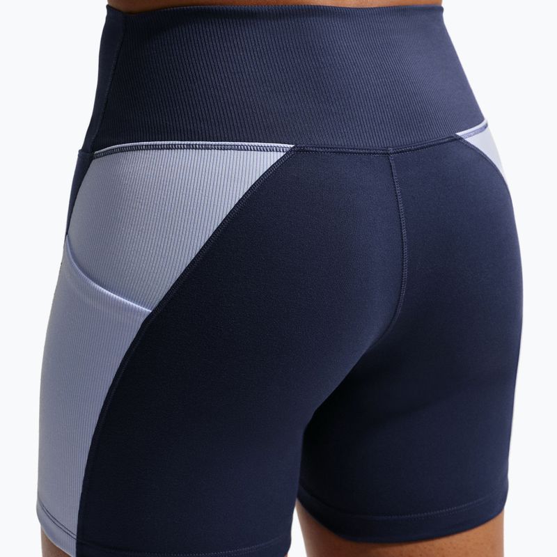 Шорти жіночі Nike One High Waisted Biker 5" midnight navy/hydrogen blue/white 6