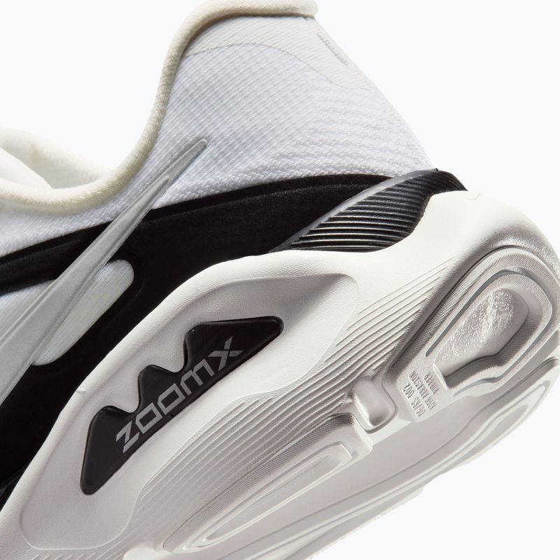 Кросівки для бігу чоловічі Nike Structure Plus summit white/metallic silver-black 4