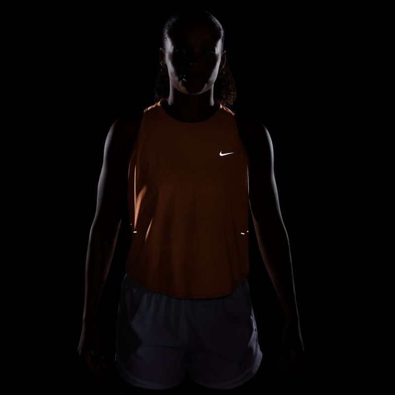 Футболка для бігу жіноча Nike Swift Breathe Dri-Fit orange pulse/photon dust 7