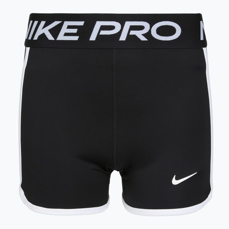 Шорти дитячі Nike Pro Dri-Fit 3" black/white 5