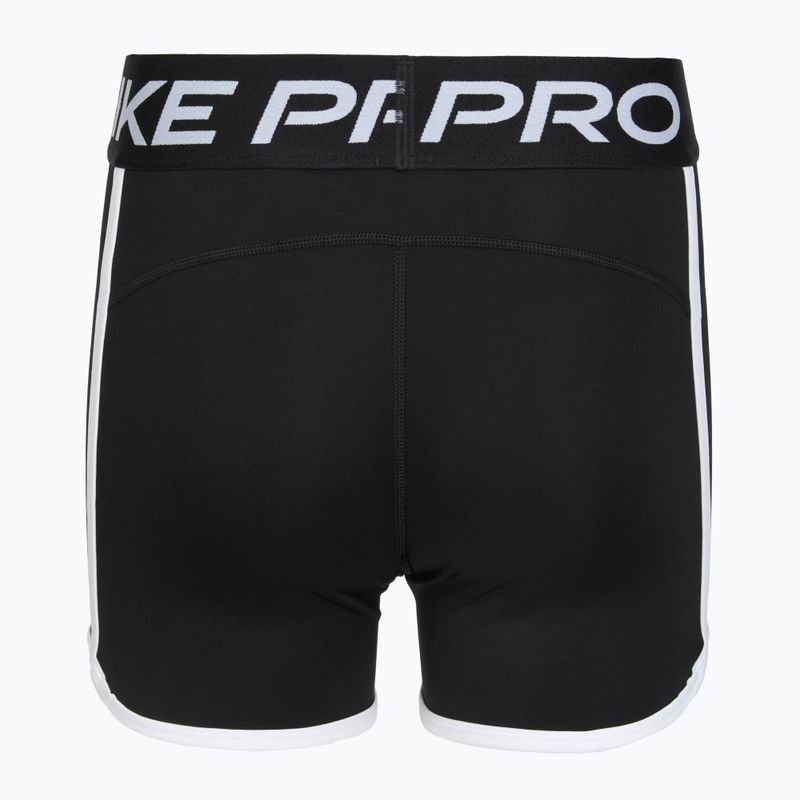 Шорти дитячі Nike Pro Dri-Fit 3" black/white 6