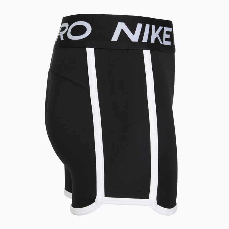 Шорти дитячі Nike Pro Dri-Fit 3" black/white 7