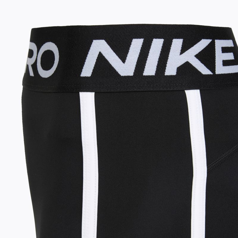 Шорти дитячі Nike Pro Dri-Fit 3" black/white 8