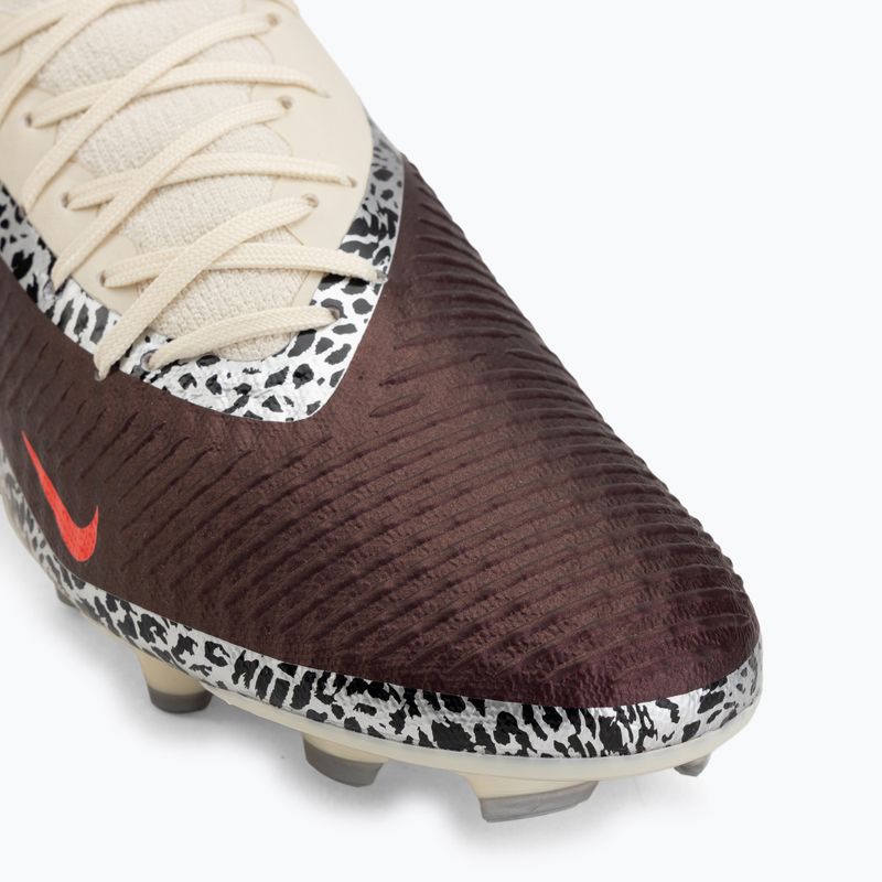 Кросівки футбольні чоловічі Nike United Phantom 6 High Academy MG burgundy crush/fossil/university red 7